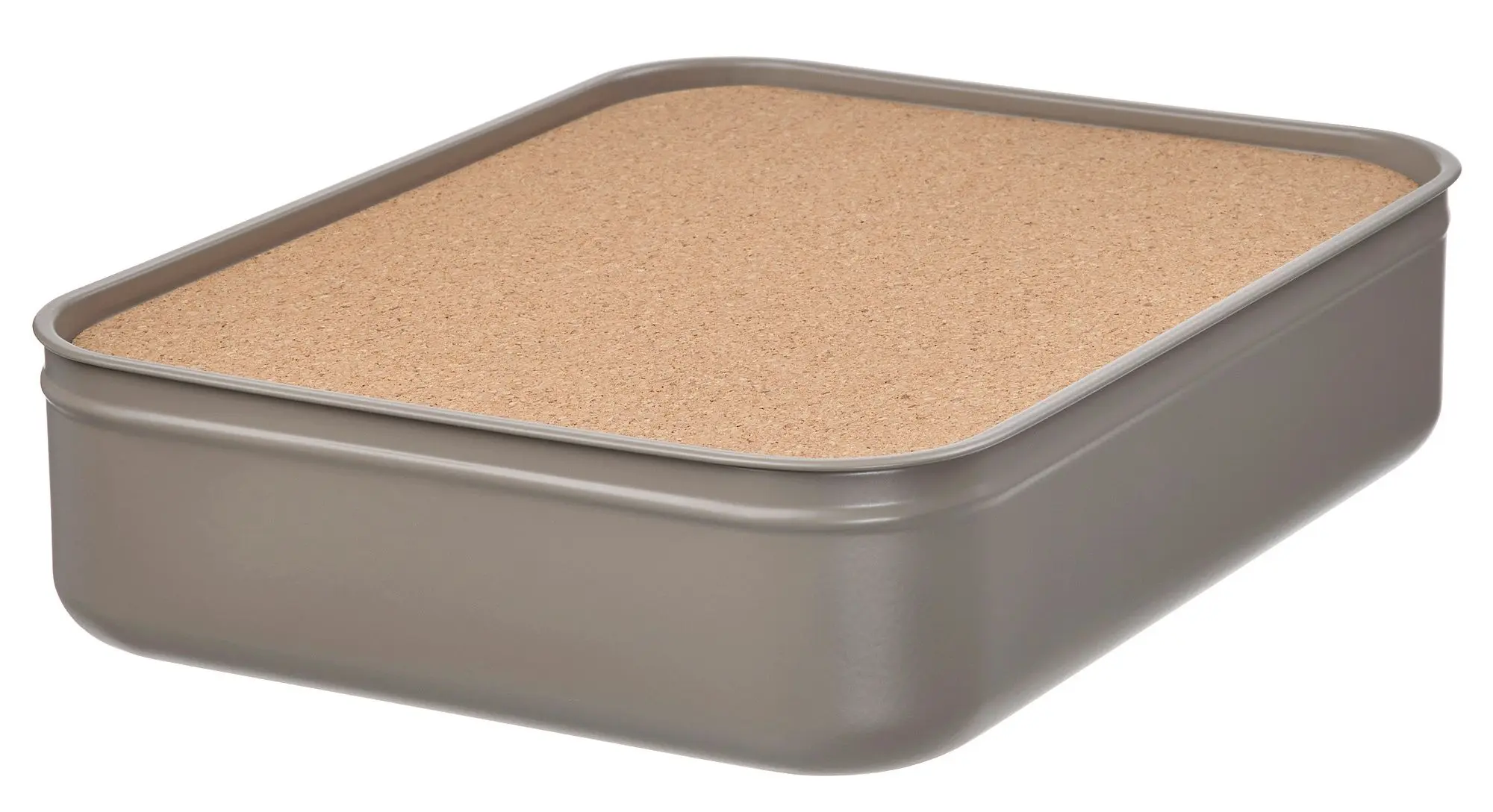 Органайзер Ikea Harvmatta 24x18x6 (Темно-серый/Бежевый)