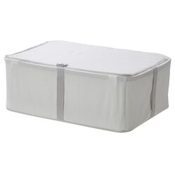 Органайзер Ikea Hemmafixare 34x51x19 (Полосатая ткань/Белый/Серый)