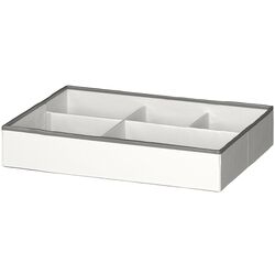 Органайзер Ikea Jattebjorn 50x35x9 (Белый/Серый)