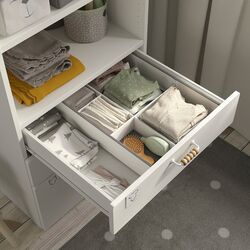 Organizator Ikea Jattebjorn 50x35x9 (Alb/Gri) Thumb