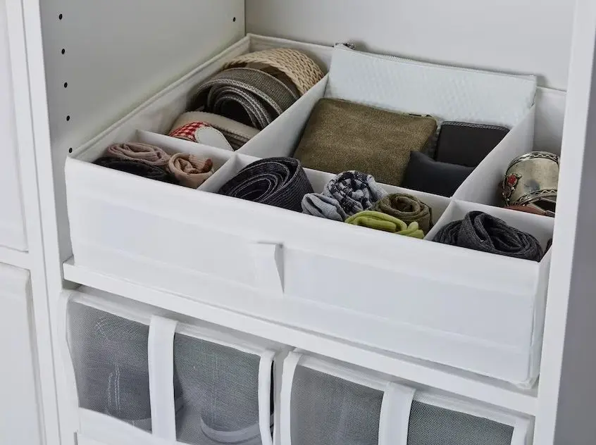 Органайзер Ikea Skubb 44x34x11 (Белый)