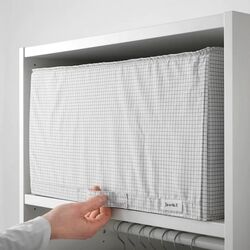 Organizator Ikea Stuk 34x51x28 (Alb/Gri) Thumb