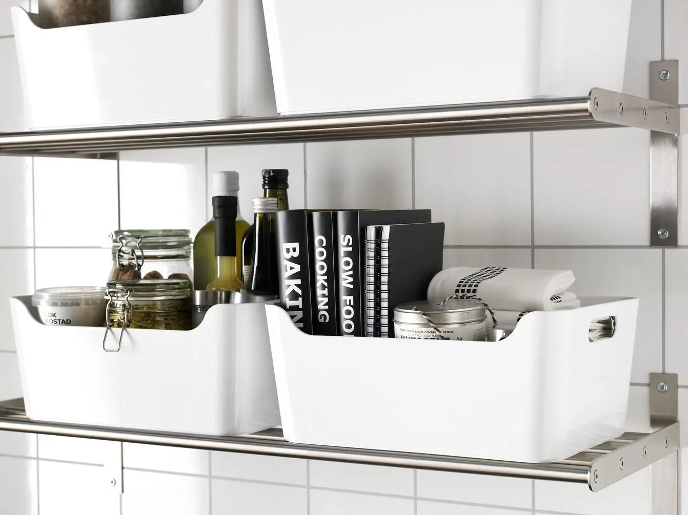 Container Ikea Variera 34x24 (Alb) - 3