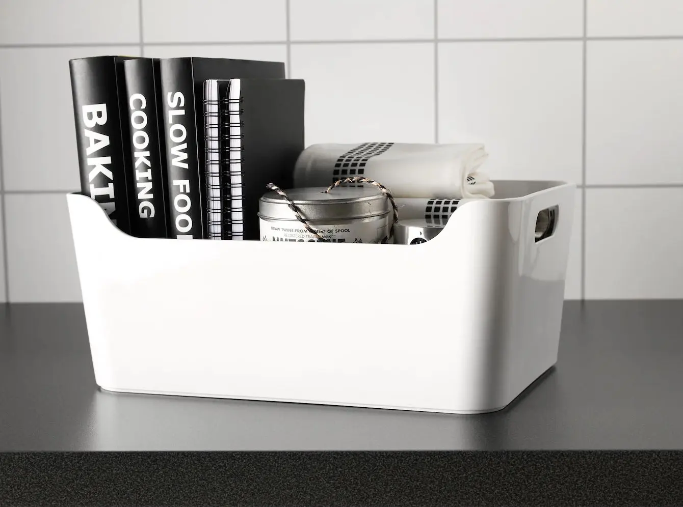 Container Ikea Variera 34x24 (Alb) - 4