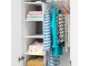 Organizator suspendat Ikea Rassla 5 compartimente 25x40x98 (Alb)