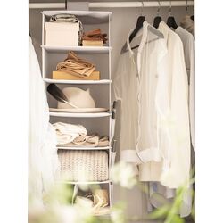 Organizator suspendat Ikea Bladdrare 30x30x90 (Gri) Thumb