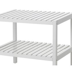 Скамейка Ikea Muskan 58x38 (Белый) Thumb