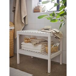 Скамейка Ikea Muskan 58x38 (Белый) Thumb