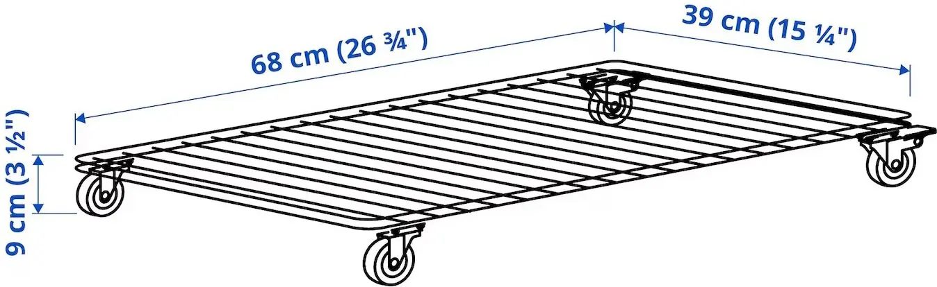 Carucior Ikea Invallning 68x39 (Alb)