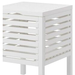 Tumba-sertar pentru rufe Muskan 50cm (Alb) Thumb