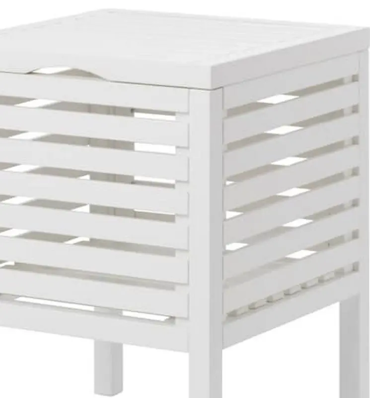 Tumba-sertar pentru rufe Muskan 50cm (Alb)