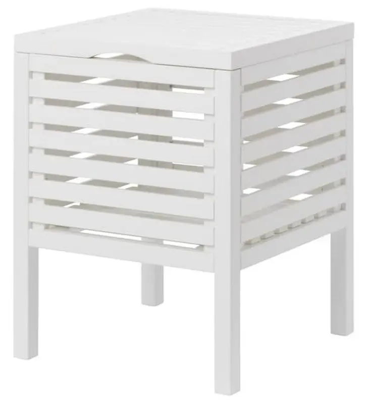 Tumba-sertar pentru rufe Muskan 50cm (Alb)