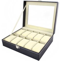 Organizator de ceasuri Iso Trade 1369 (Black) Thumb