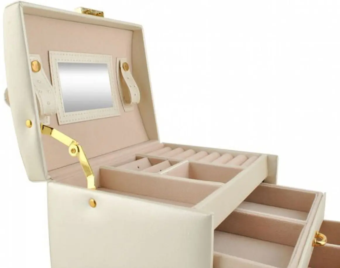 Organizator de bijuterii Iso Trade 6347 (Beige)