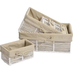 Cos pentru rufe Kela Alba L (Beige) Thumb