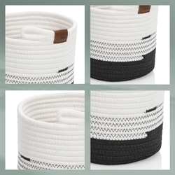 Cos Kela Hedda 25x25x12 (White/Black) Thumb