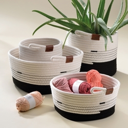 Cos Kela Hedda 28x28x15 (White/Black) Thumb