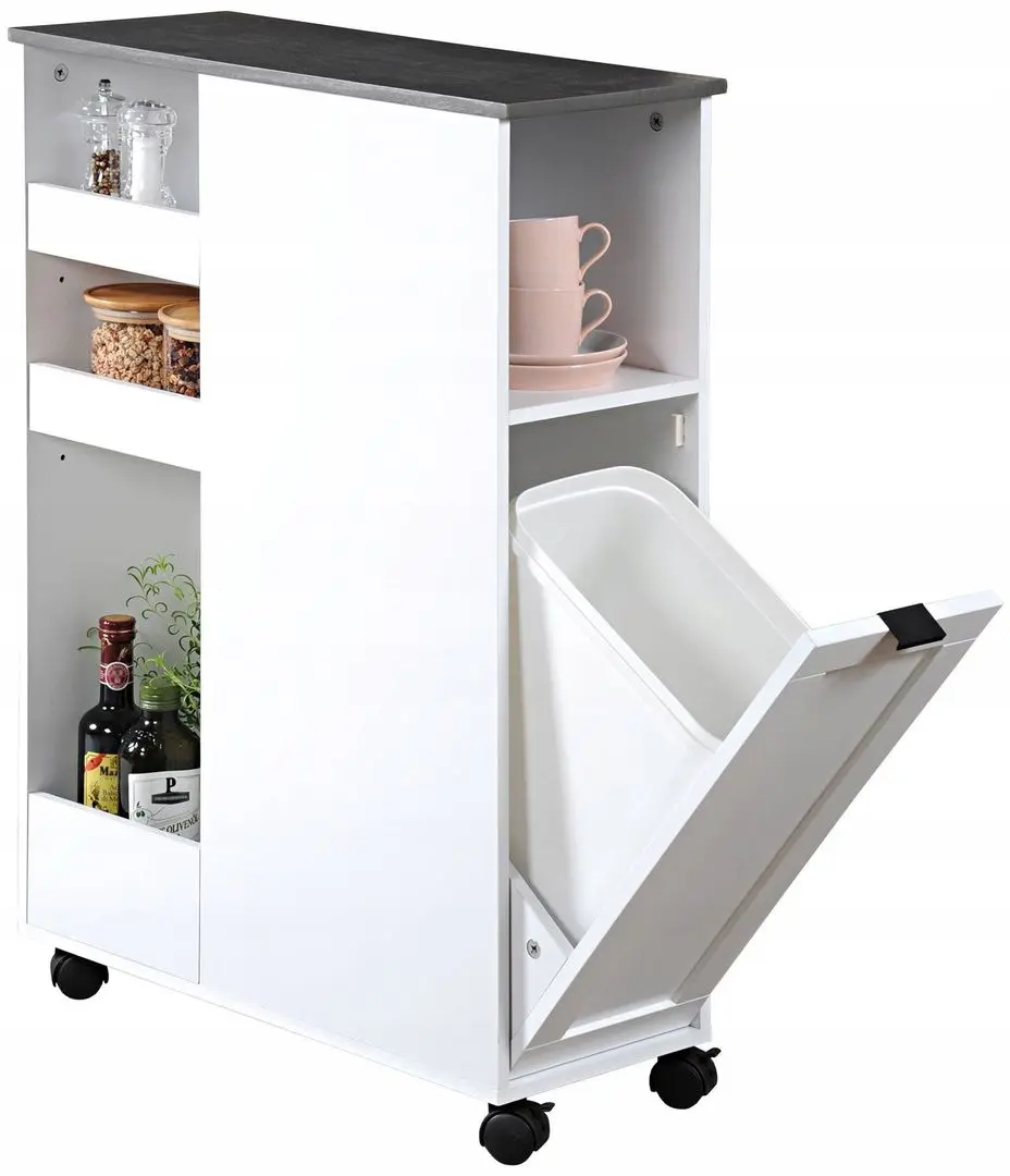 Этажерка Kesper 24850 (White/Grey) - 5