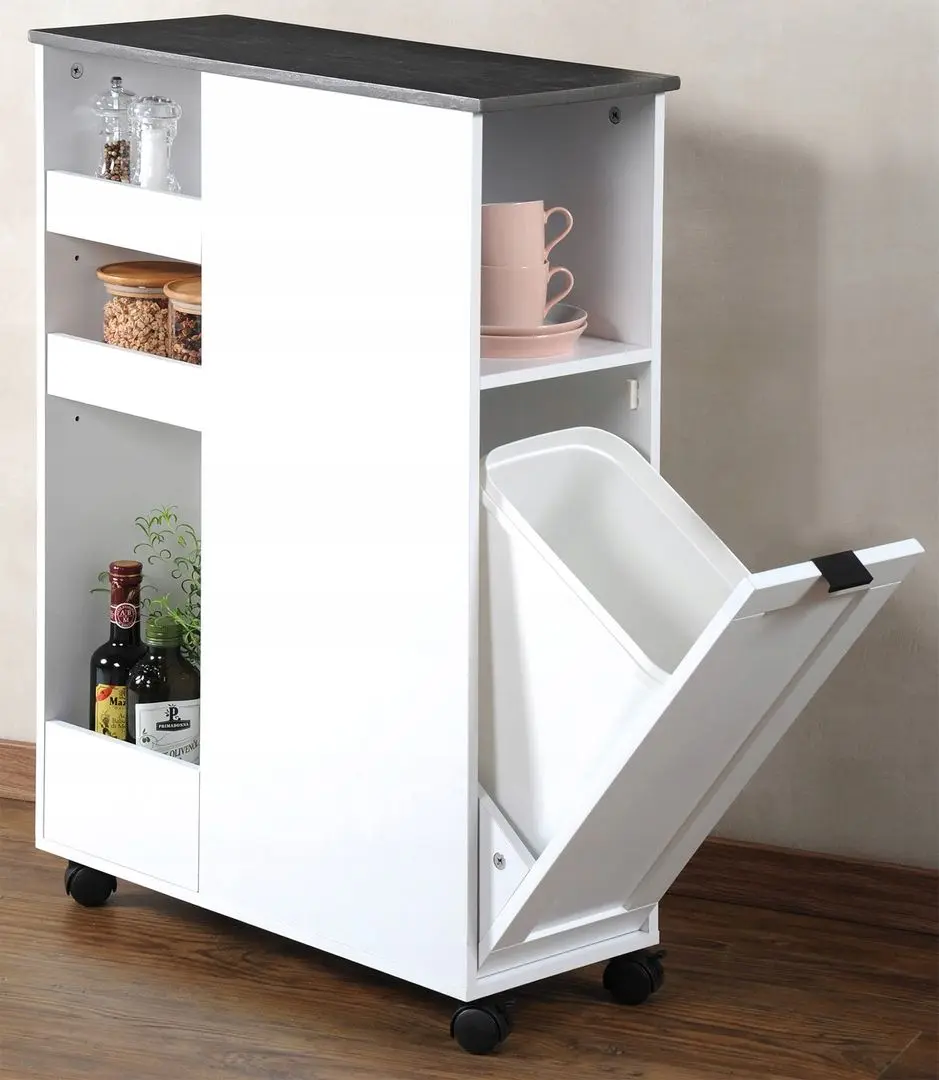 Этажерка Kesper 24850 (White/Grey)