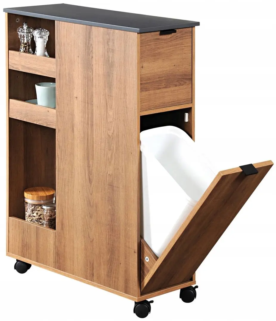 Этажерка Kesper 24851 (Brown/Grey) - 3