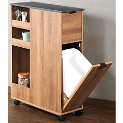 Этажерка Kesper 24851 (Brown/Grey)