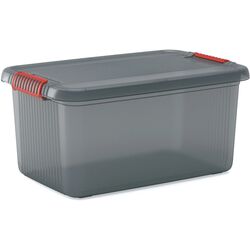 Container Kis K Latch Box L 59x39x28cm (Orange/Dark Grey)