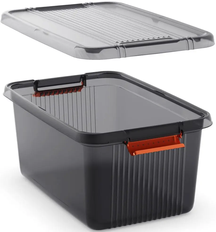Container Kis K Latch Box S 39x29x18cm (Orange/Dark Grey)
