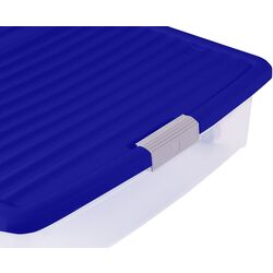 Container Kis W Box XL 79x58x16.5cm (Transparent/Blue) Thumb