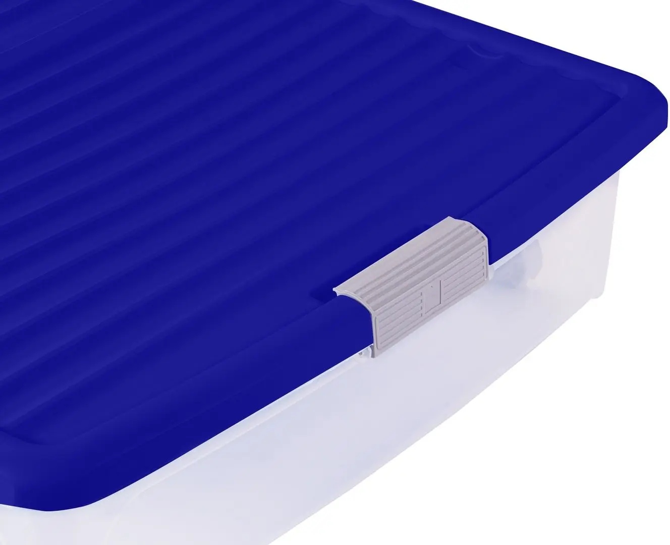 Container Kis W Box XL 79x58x16.5cm (Transparent/Blue)