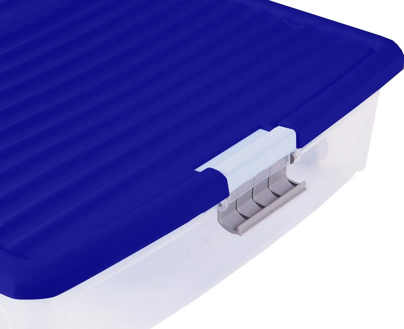 Container Kis W Box XL 79x58x16.5cm (Transparent/Blue)