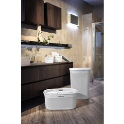 Cos de rufe Kis Filo 44X35X61cm (White) Thumb