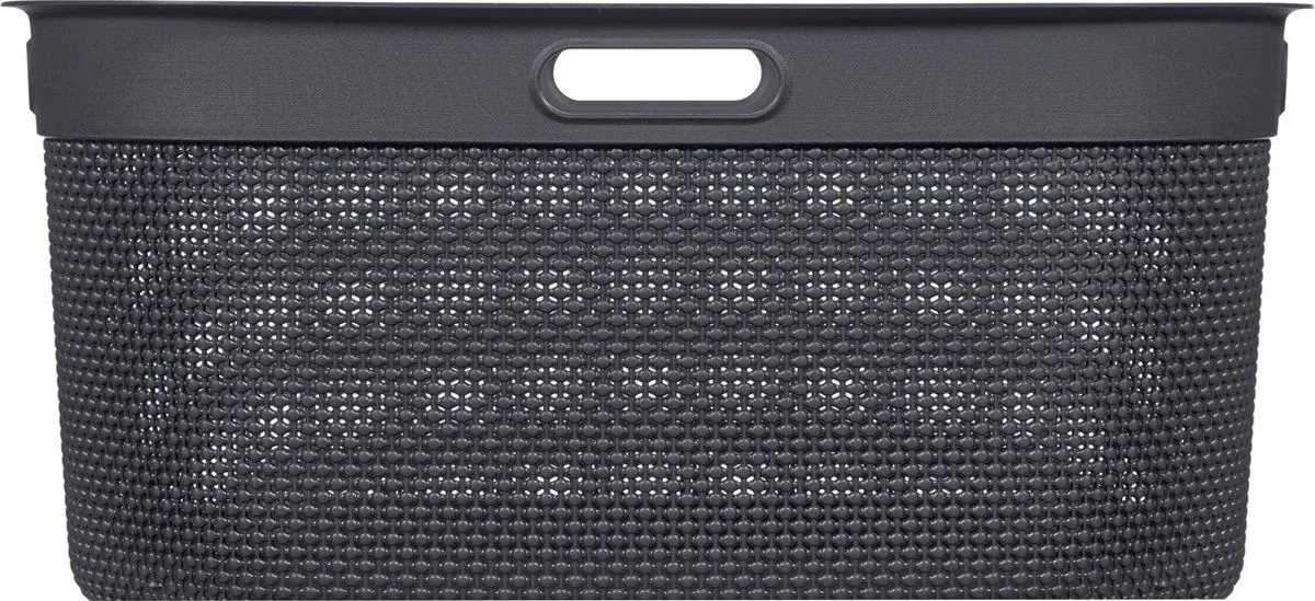 Корзина для белья Kis Filo 59x39x27cm (Dark Grey)