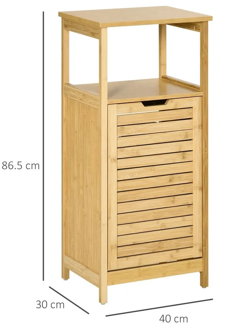 Корзина для белья Kleankin 834-407 (Natural Wood)