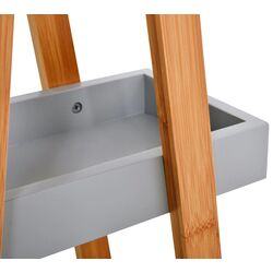 Стеллаж Kleankin 834-100V01GY (Grey/Bamboo) Thumb