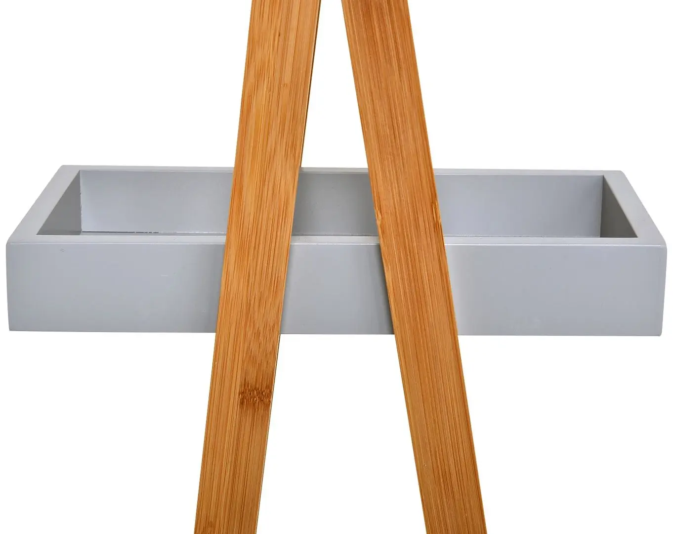 Стеллаж Kleankin 834-100V01GY (Grey/Bamboo)