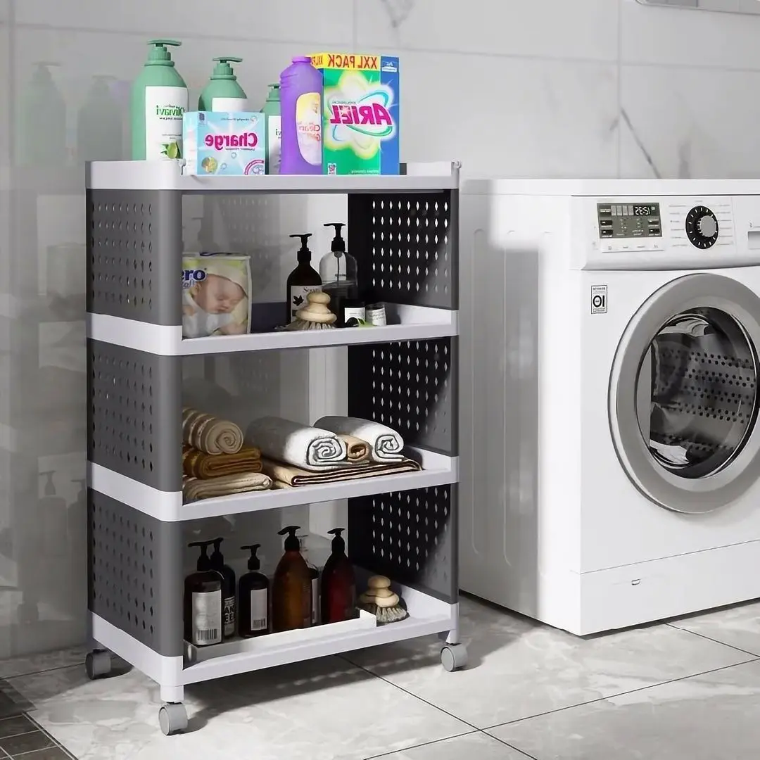 Стеллаж MagicHome Rolly 2212845 (Grey/White)