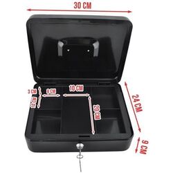 Organizator pentru bani si documente Malatec 1216 (Black) Thumb