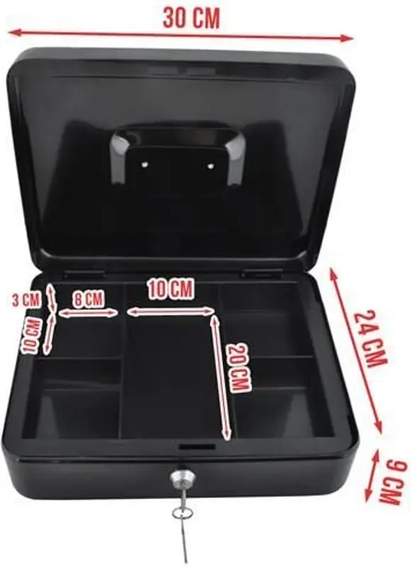 Organizator pentru bani si documente Malatec 1216 (Black)