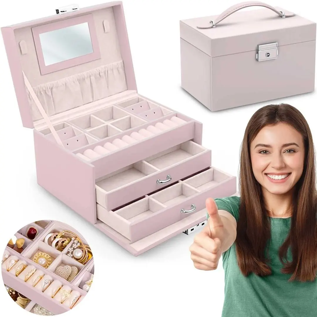 Органайзер для украшений Massido MS-700 (Pink)