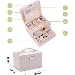 Органайзер для украшений Massido MS-700 (Pink) Thumb