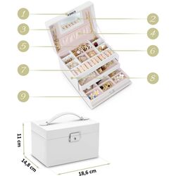Органайзер для украшений Massido MS-700 (White) Thumb