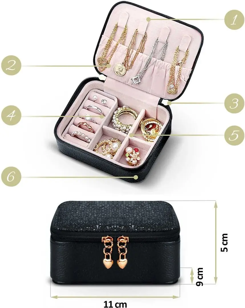 Органайзер для украшений Massido MS-701 (Black)