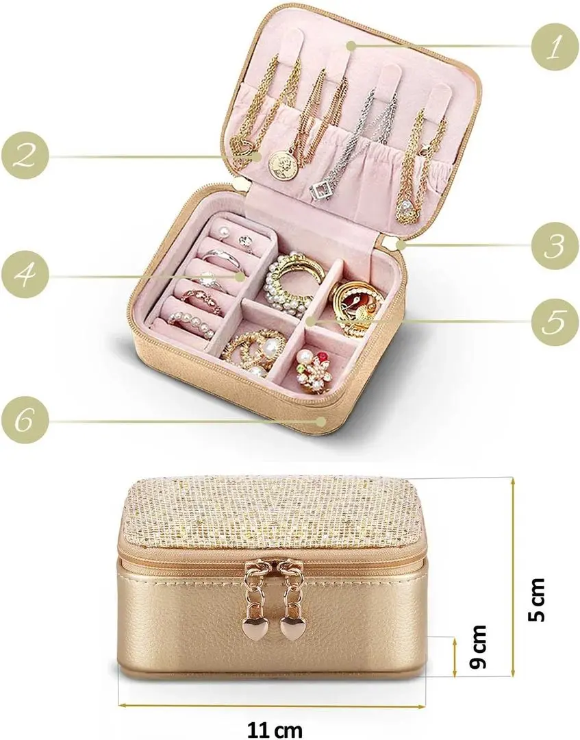 Органайзер для украшений Massido MS-701 (Gold)