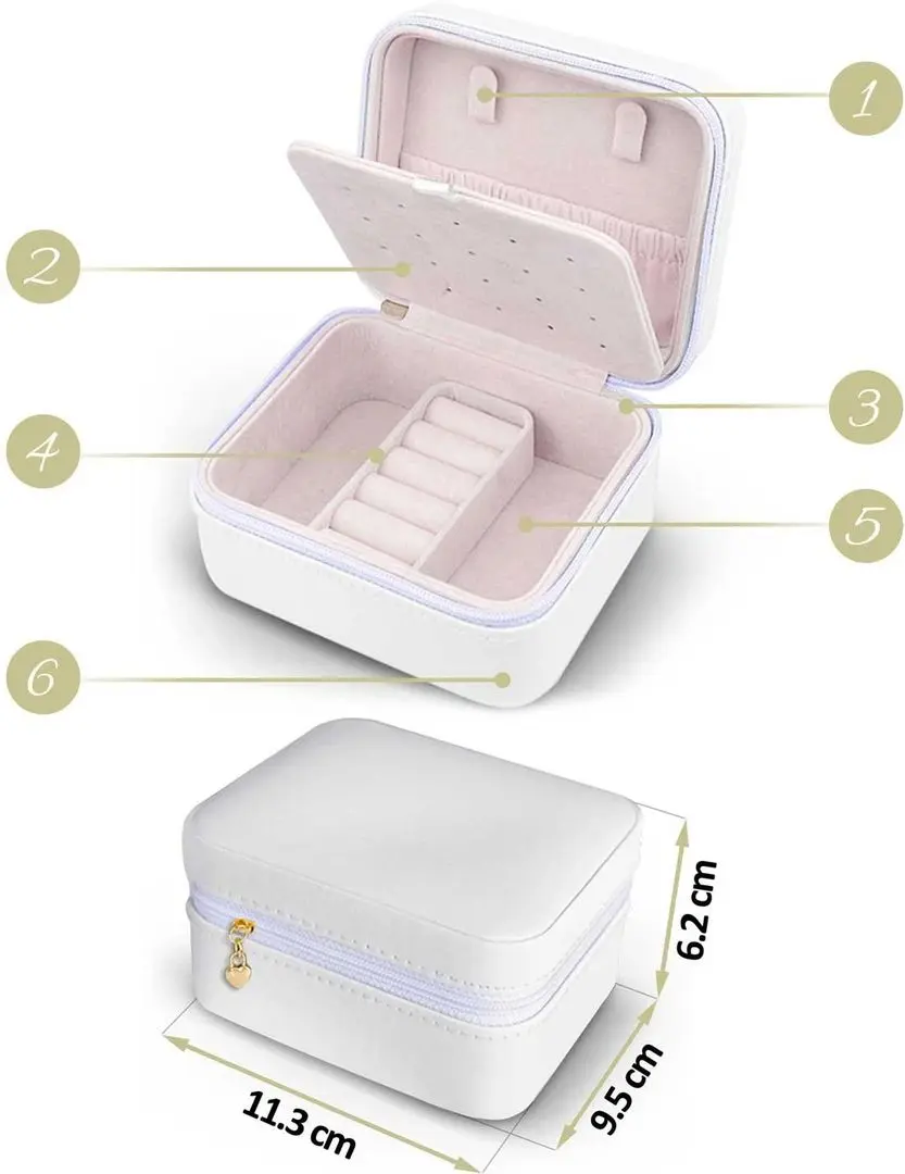 Organizator pentru bijuterii Massido  MS-702 (White)