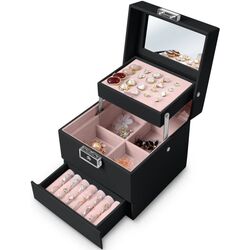 Organizator pentru bijuterii Massido MS-703 (Black) Thumb