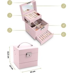 Органайзер для украшений Massido MS-703 (Pink) Thumb