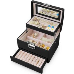 Organizator pentru bijuterii Massido MS-704 (Black) Thumb