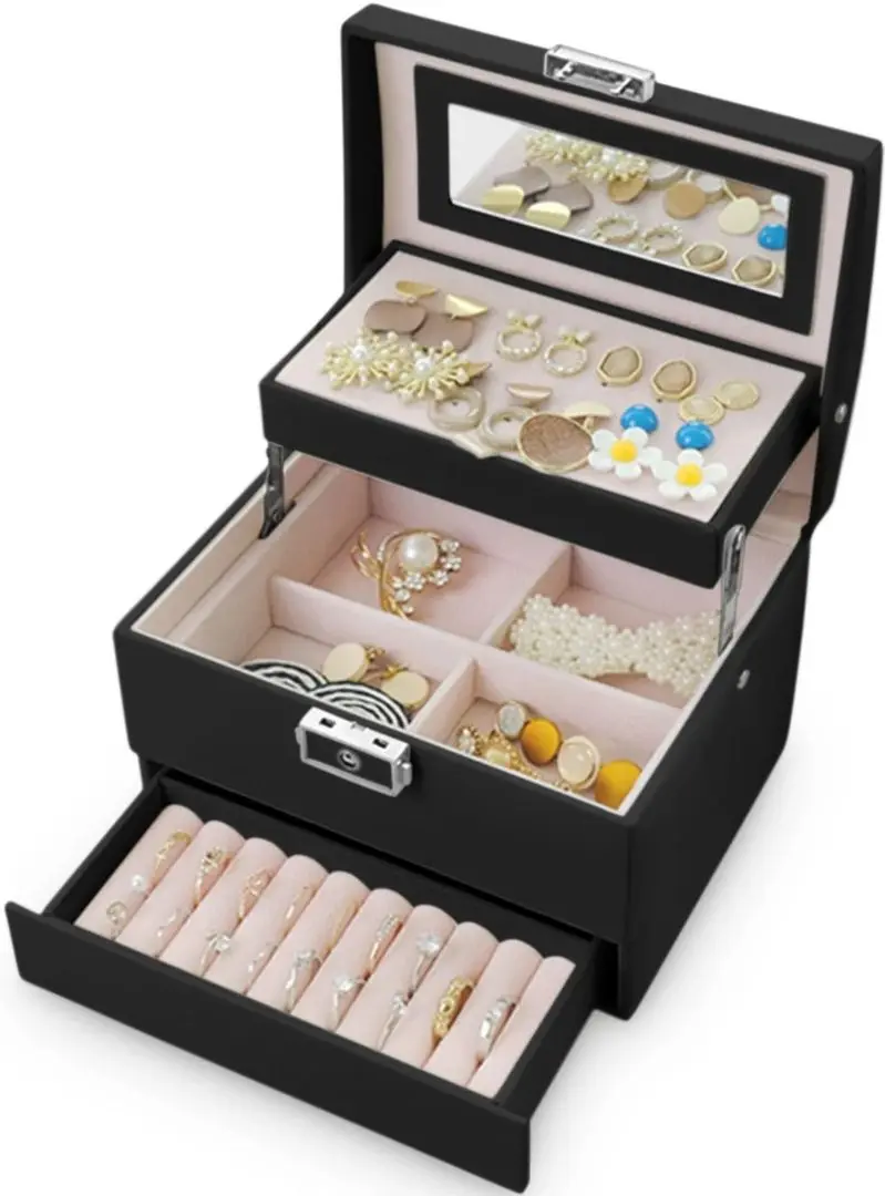 Organizator pentru bijuterii Massido MS-704 (Black)