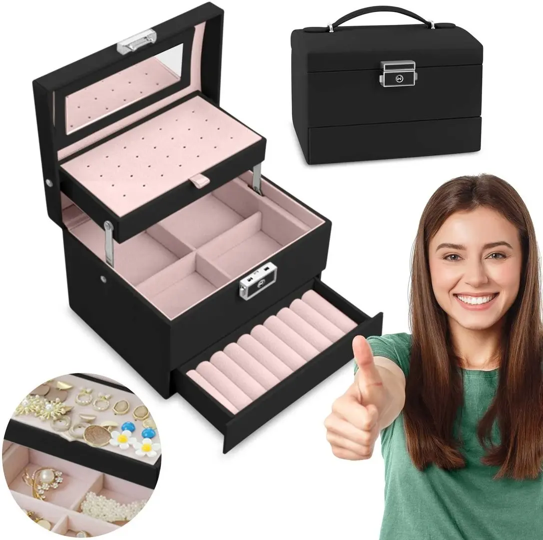 Organizator pentru bijuterii Massido MS-704 (Black)