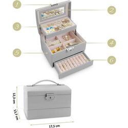 Organizator pentru bijuterii Massido MS-704 (Gray) Thumb